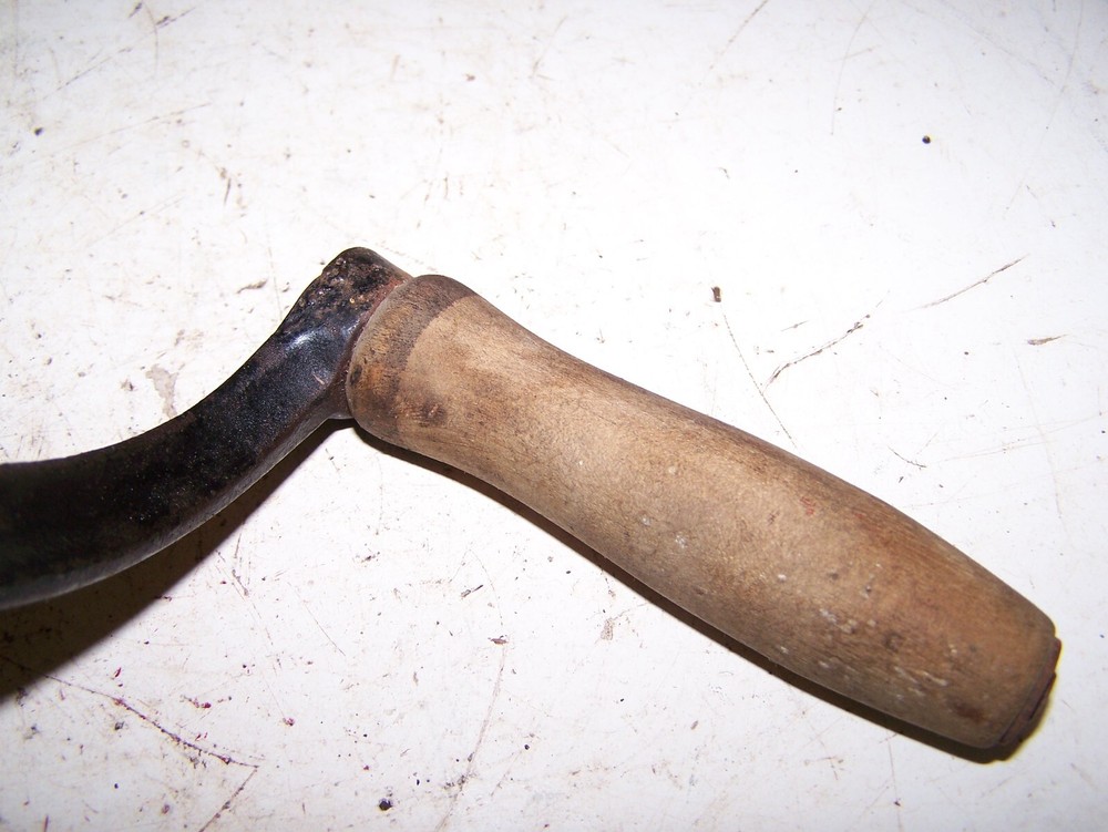 NOS Cast Iron Crank Handle Corn Sheller Pump Grinder Roller 5/8" SQUARE Shaft
