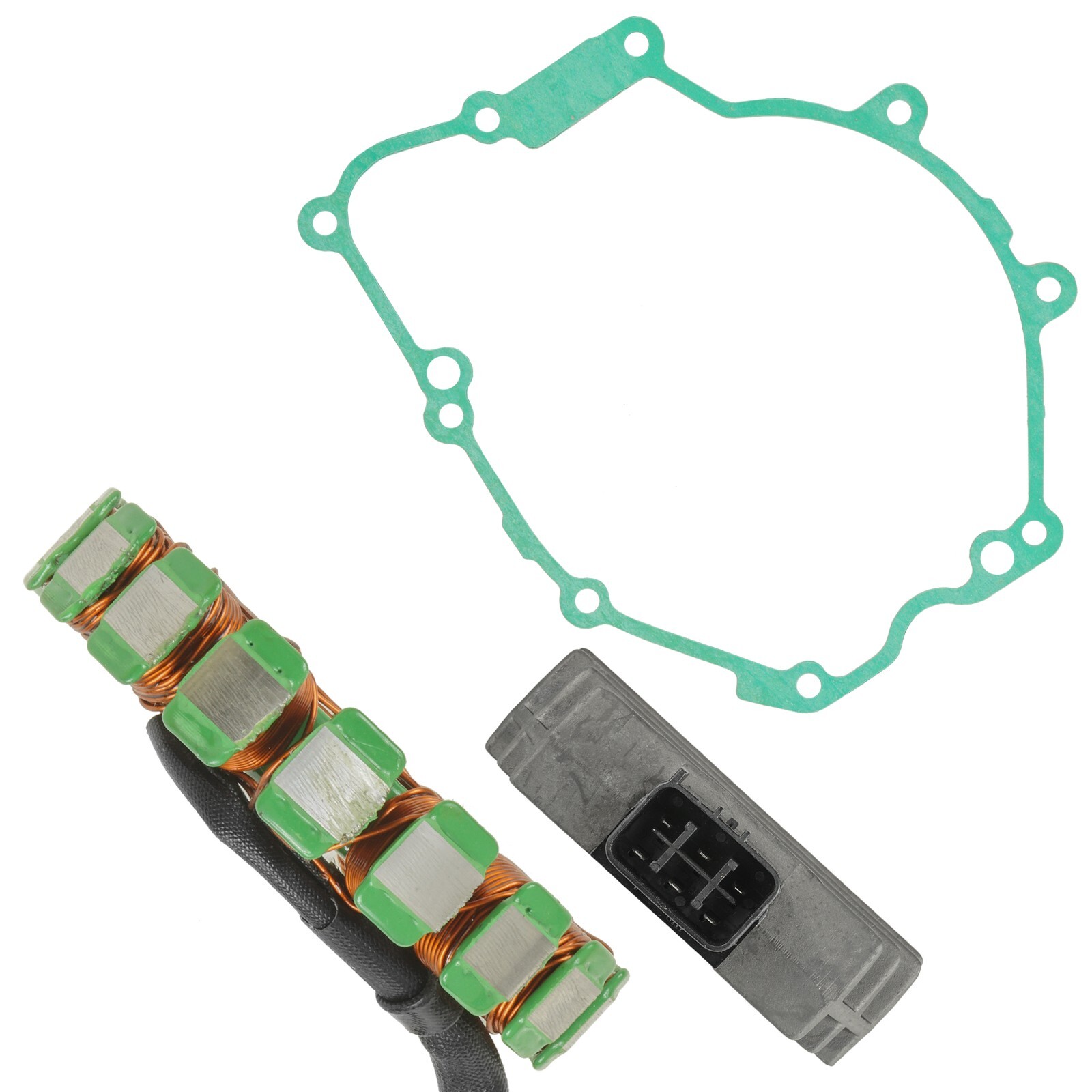 Stator & Regulator Rectifier for Yamaha R6 YZFR6 YZF-R6 2006-2016 Gasket