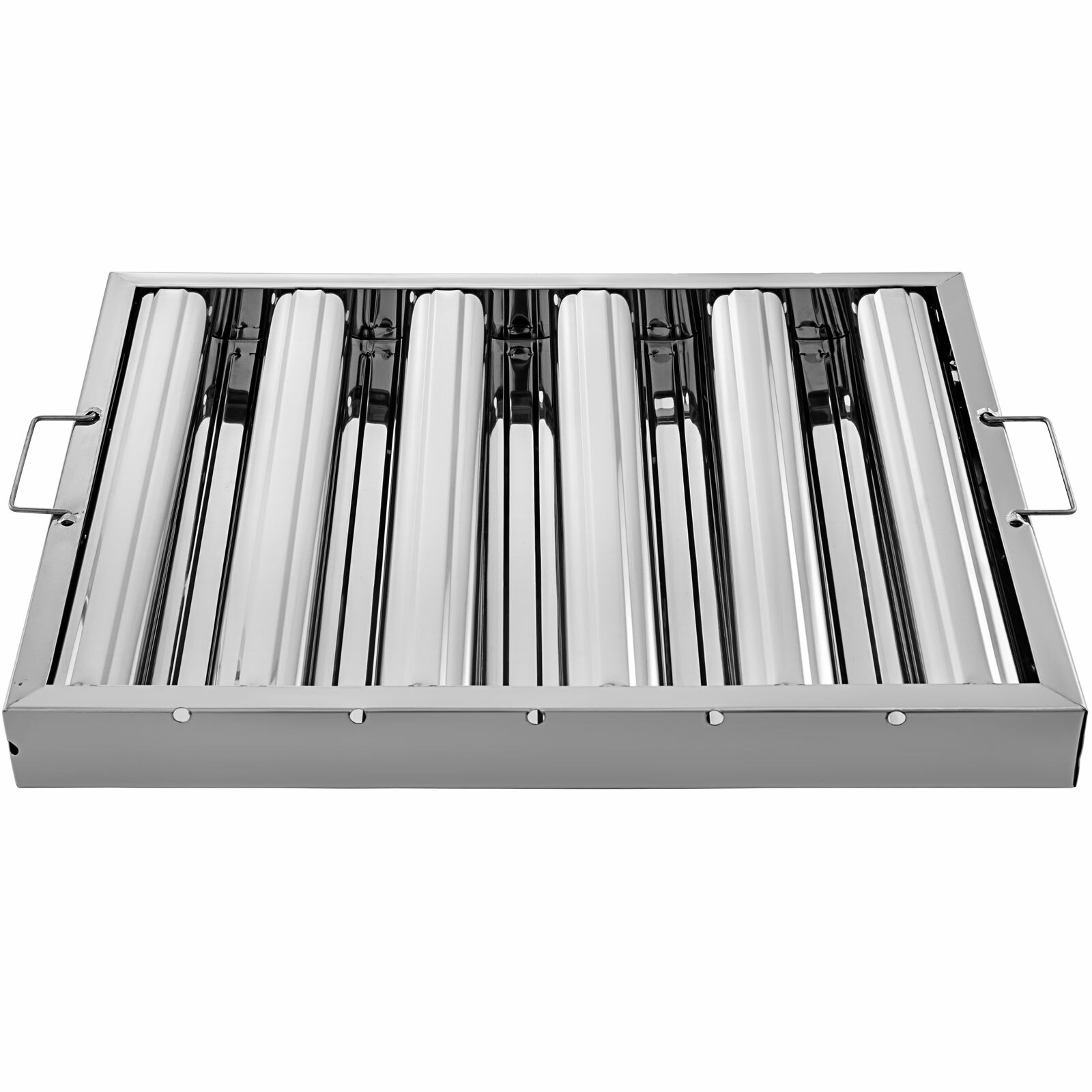 VEVOR 6PCS 20"x16" Stainless Steel Hood Grease Commercial Exhaust Filter Baffle