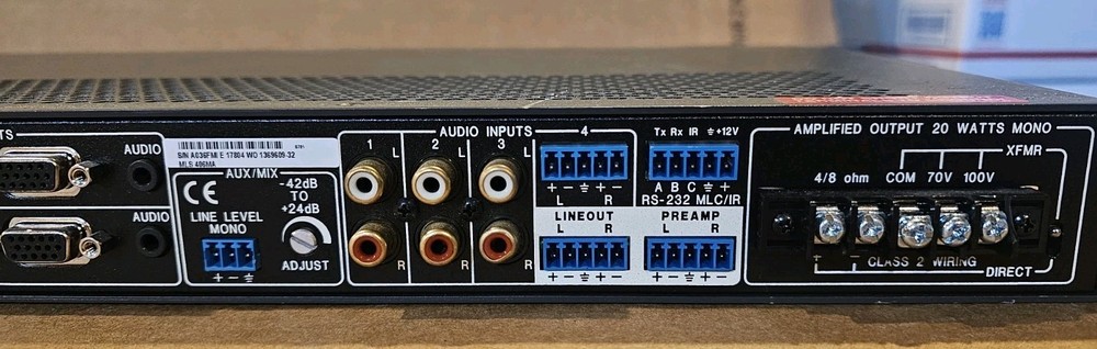 Extron MLS 406MA MediaLink Switcher 6 Inputs