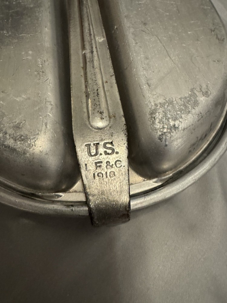 WWI US Mess Kit Dated 1918