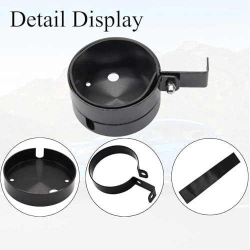 Speedometer Side Mount Relocation Bracket Kit Compatible with Harley Sportster