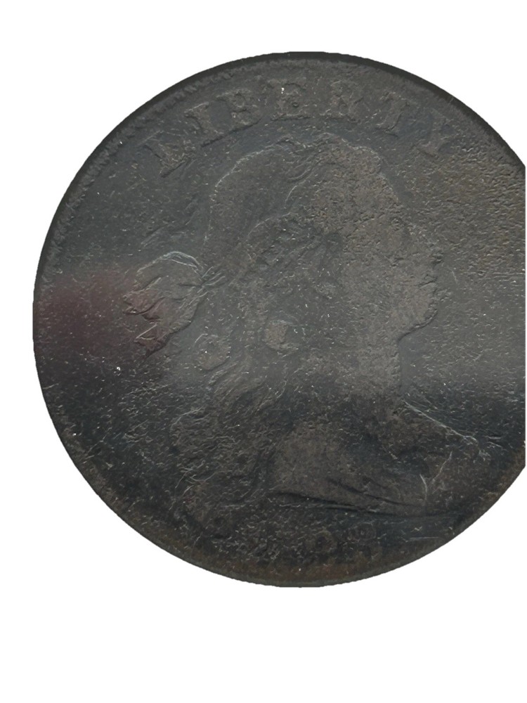 1798 draped bust large cent Anacs G6