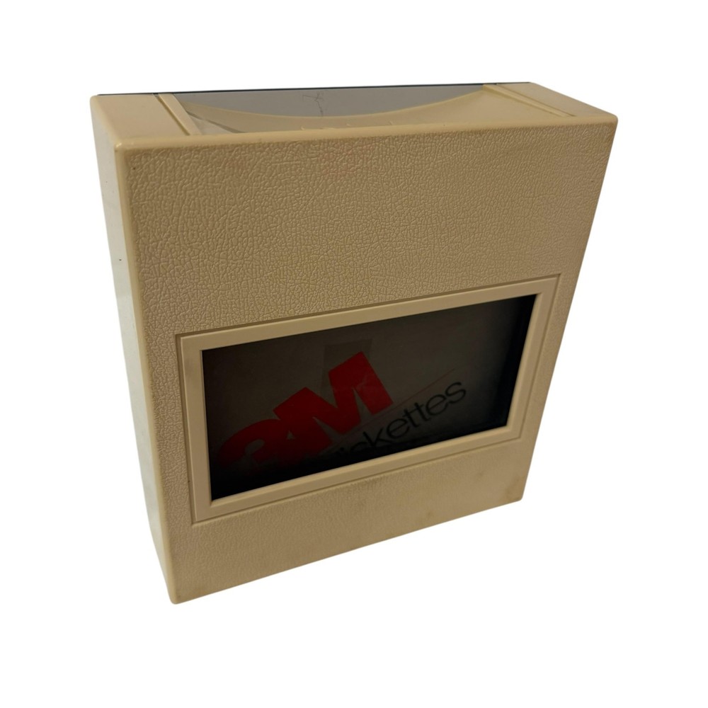 3M 5 1/4 Inch Floppy Disk Flip N Stack Storage Case Box Stackable With 12 Disks