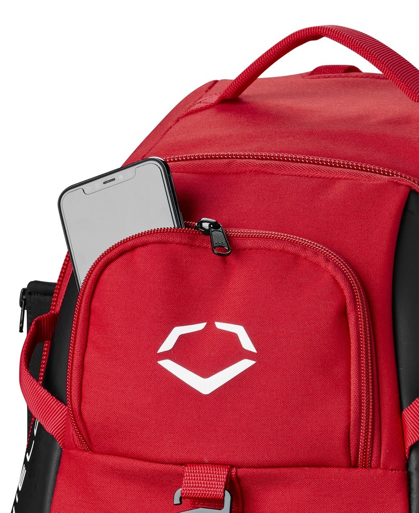Evoshield Recruit Baseball/Softball Backpack - Scarlet