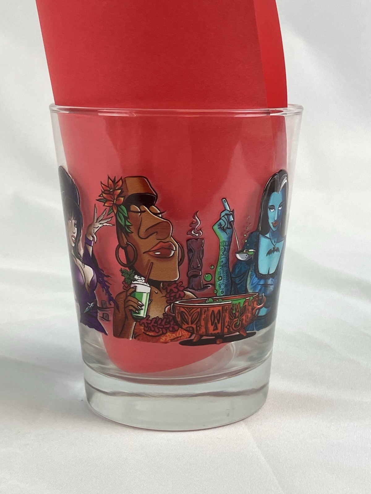 Central California Tiki Girl's Night Out Creature Mai Tai Glass 14 Oz New