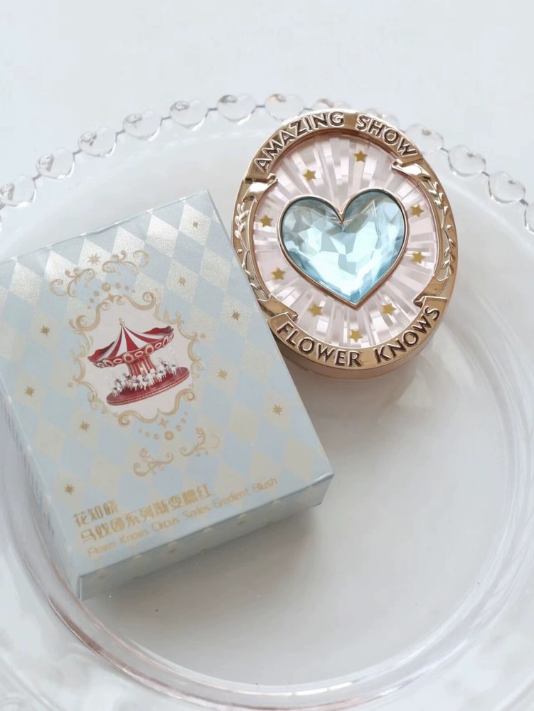 Flower Knows Circus Gradient Embossed Blush NEW IN BOX
