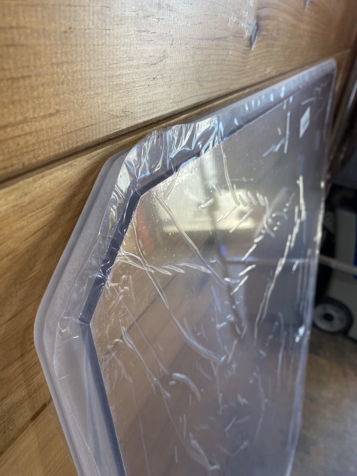 Takeuchi TL (V/R) Series Coated 1/2" LEXAN Poly Forestry Demo Door Skid Steer