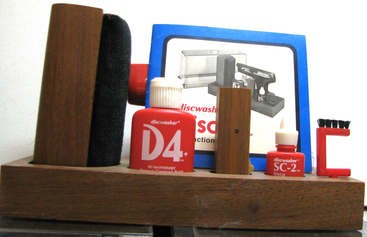 Vintage Zerostat Gun Discwasher Cleaning Kit with Case for Vinyl Records