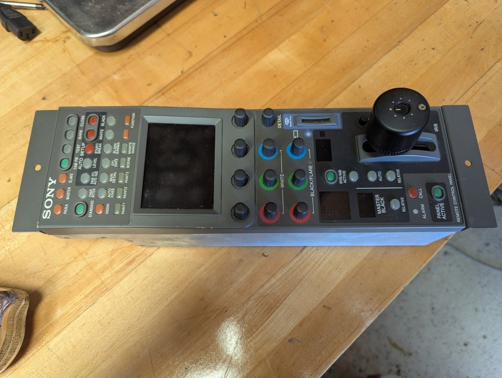 Sony RCP-750 Remote Control Panel for Broadcast Cameras