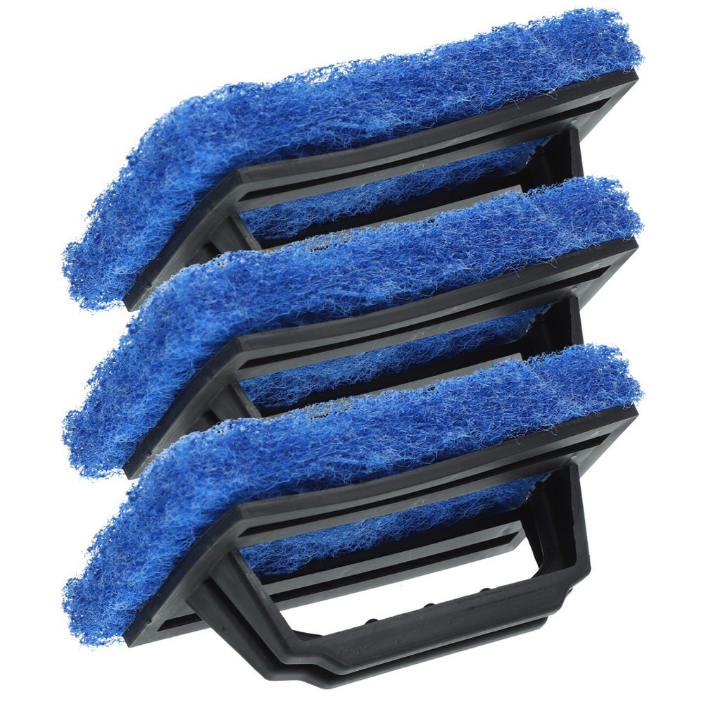 3 Pcs Cleaning Brush Ink Pad Triangular Screen Window Cleaner Remover