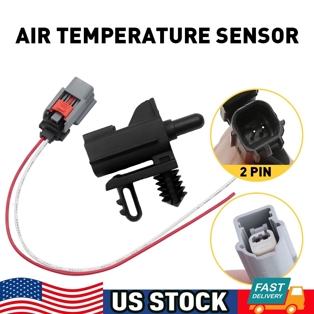 Ambient Temp Air Temperature Sensor&Connector For 2011-17 F150 Ford F250 F350