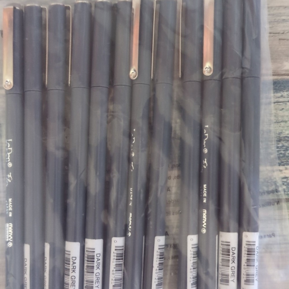 12 pk - Uchida LePen Flex Dark Grey
