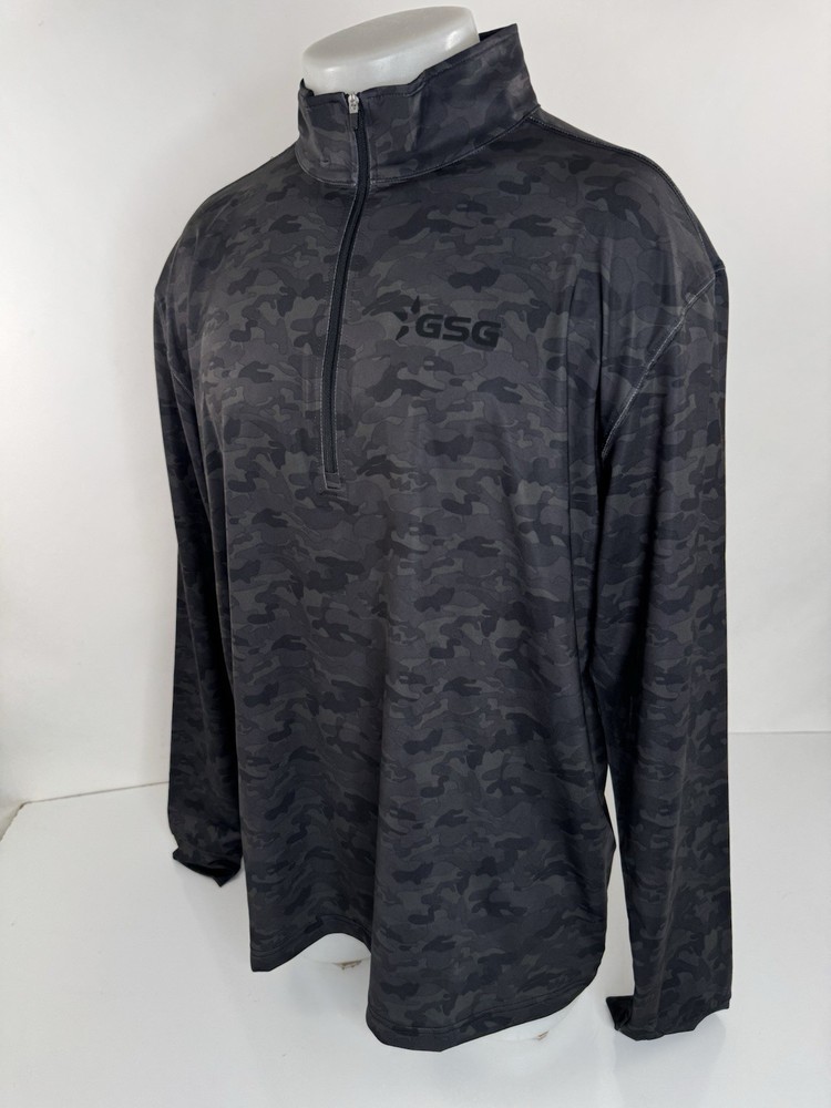 STRAIGHT DOWN - NEW w TAG Camouflage GSG Pullover Performance Golf XL Jacket
