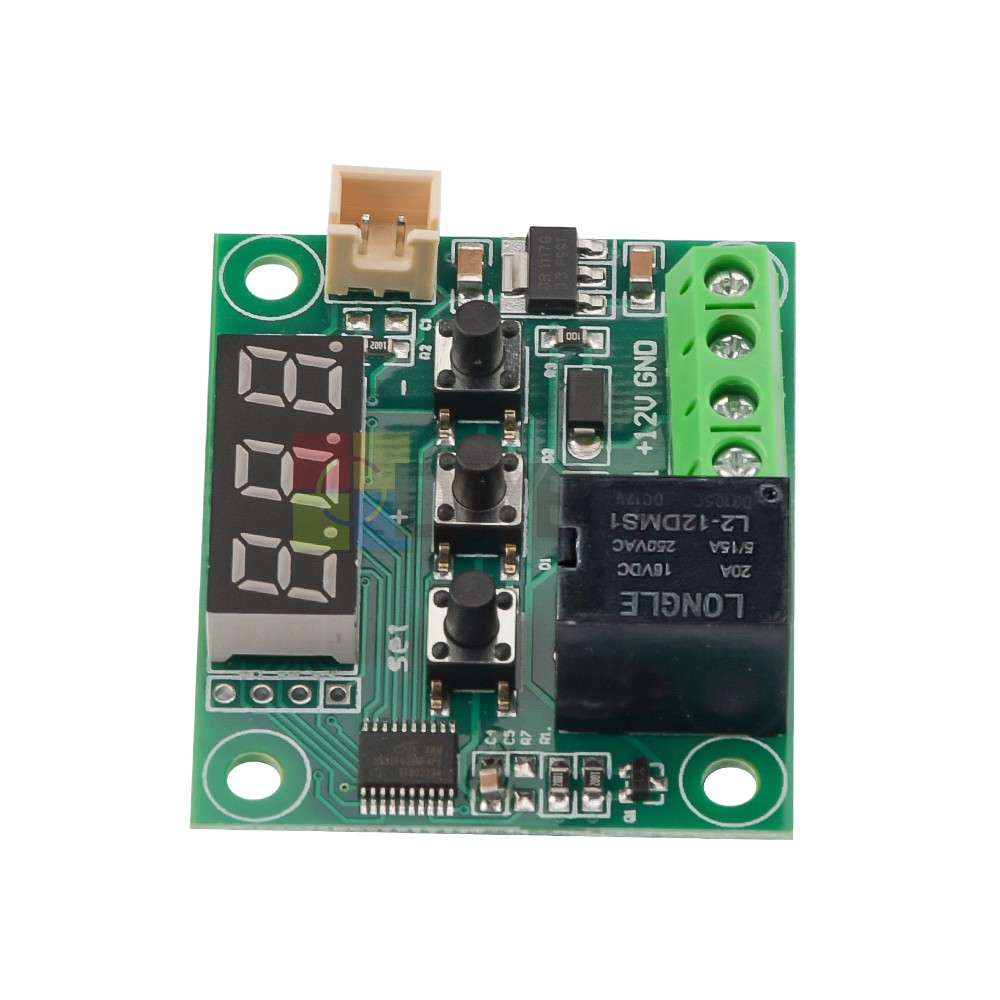 W1209 DC12V Digital Thermostat Temperature Control Switch Sensor +Case -50~110°C