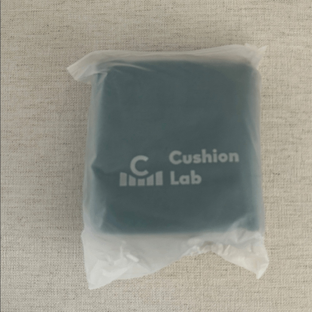 Cushion Lab Travel Deep Sleep Memory Foam Neck pillow, Green, NWT, Open box