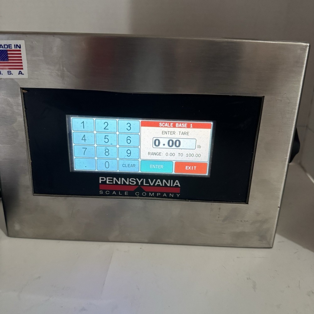 Pennsylvania Scale Co. Model 7800 M Class III Touchscreen Counting Indicator