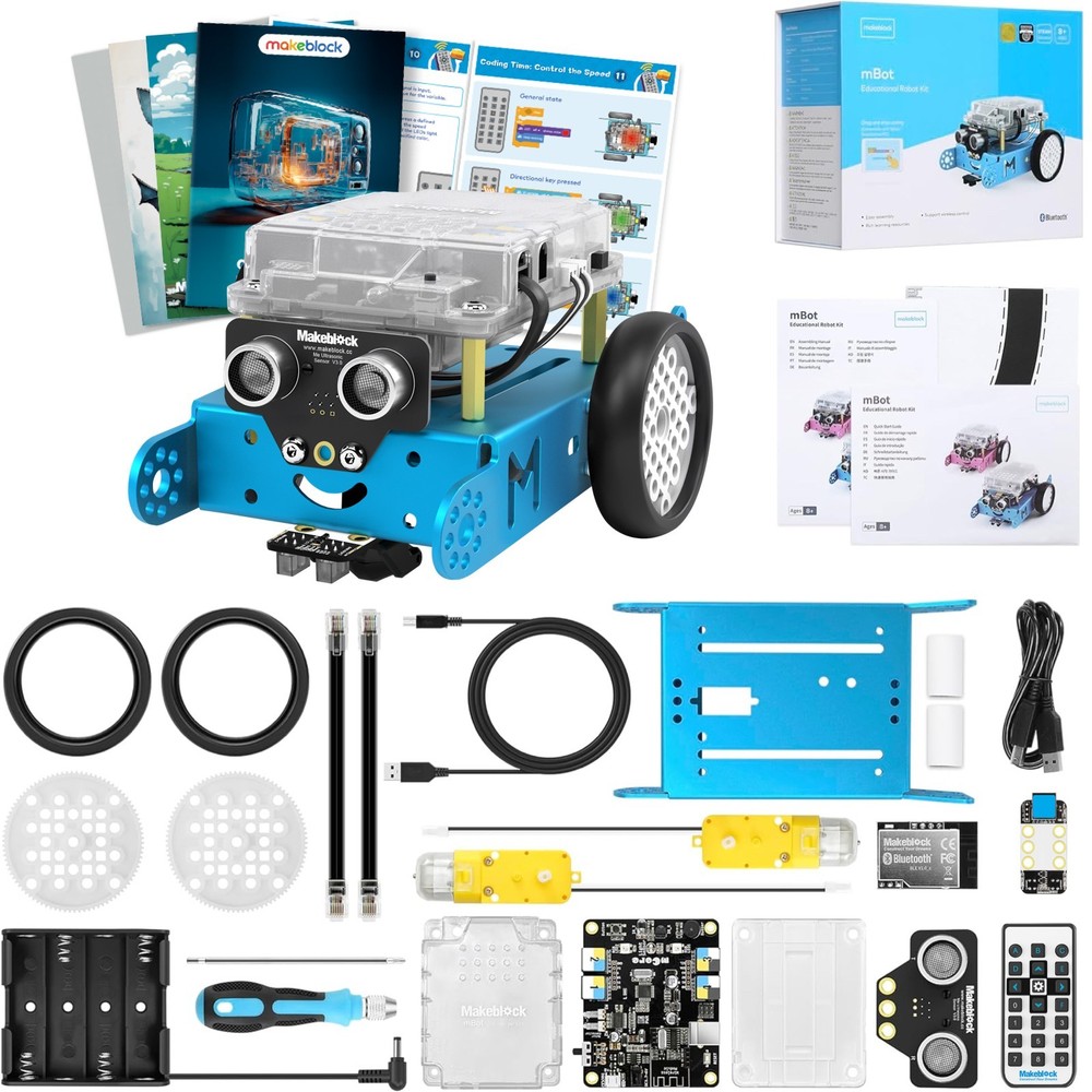 Makeblock mBot Robot Kit for Kids 8-12, Learn Coding with Scratch & Arduino
