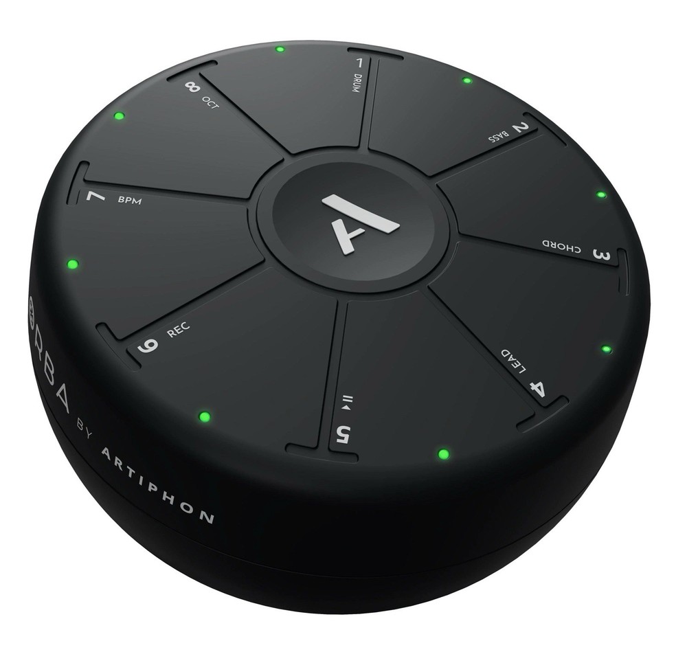 Artiphon Orba Portable Synth, Looper Midi Controller