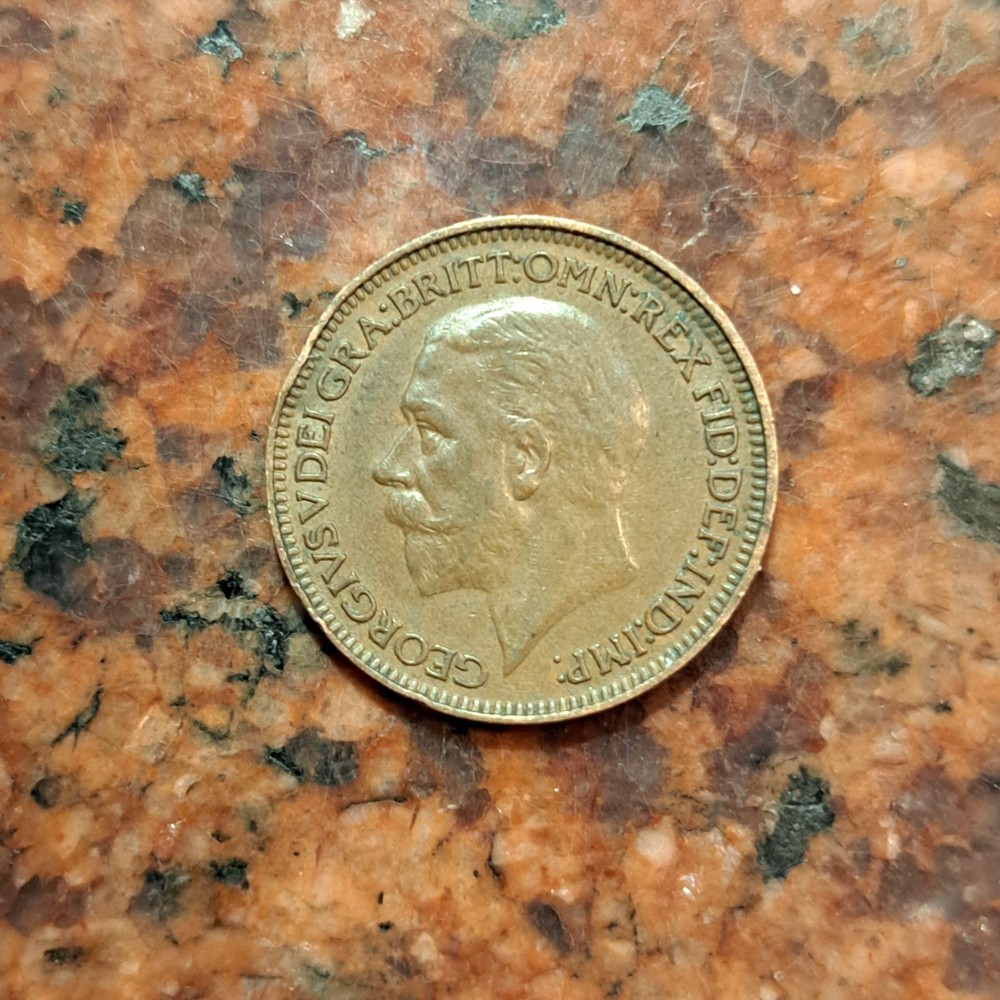 1931 GREAT BRITAIN FARTHING COIN - #B7282