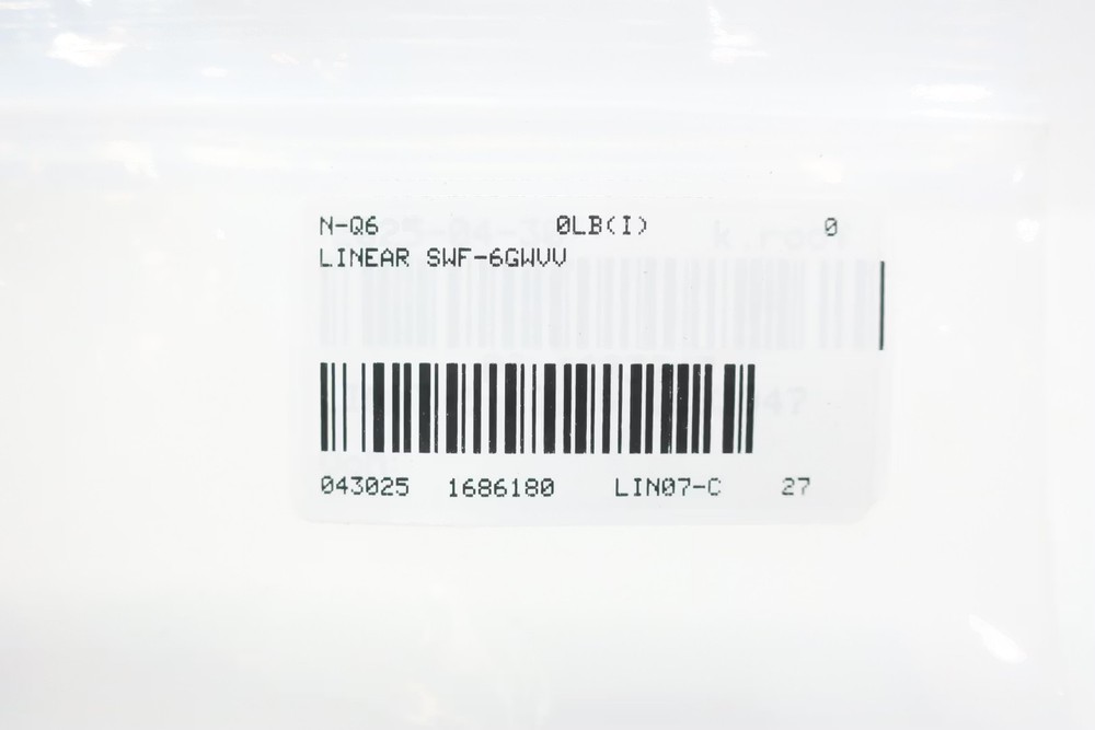 Linear SWF-6GWVV Slide Bushing