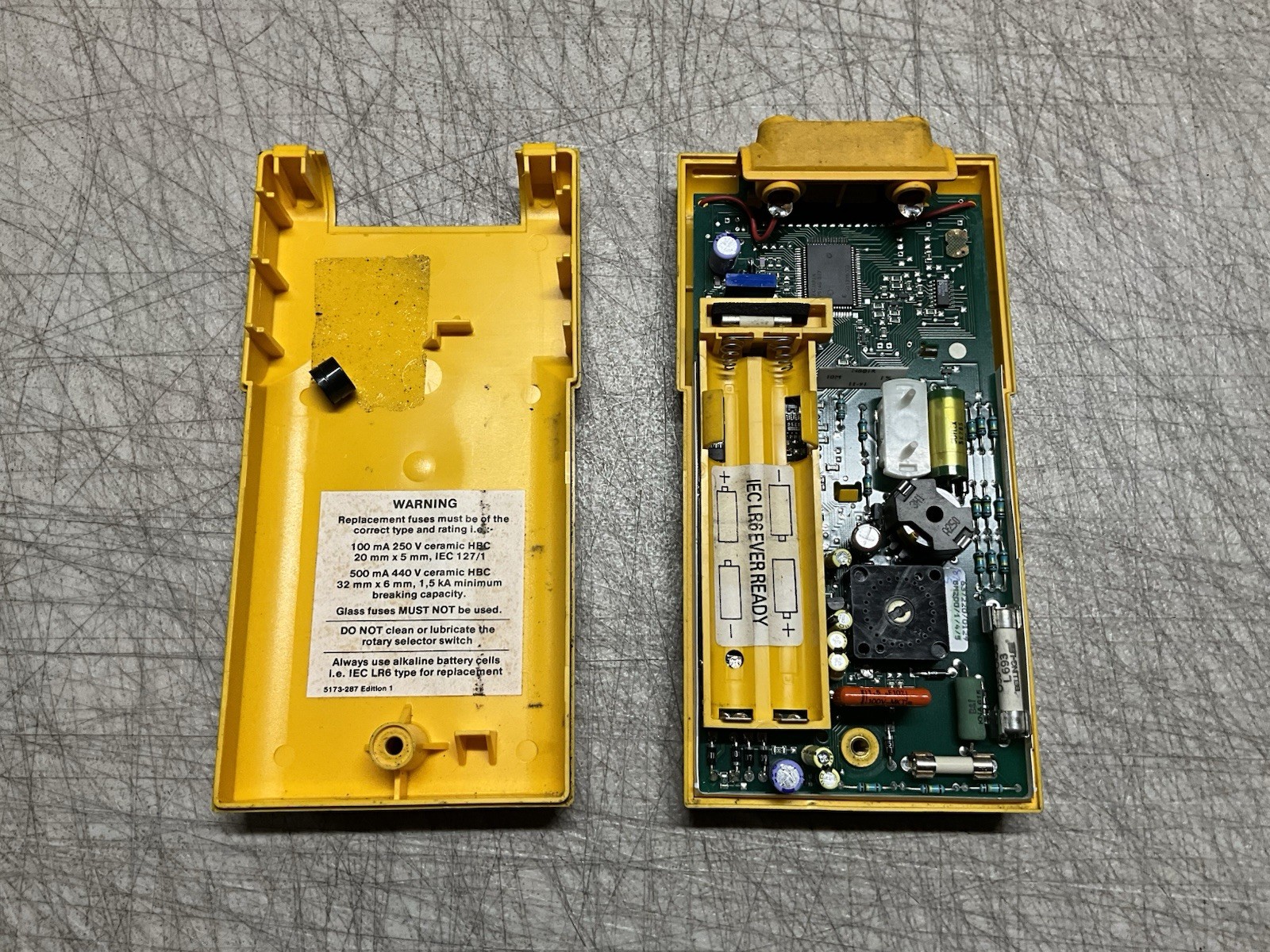 Biddle Megger (No. 210200) Meter (For Parts/Repair)