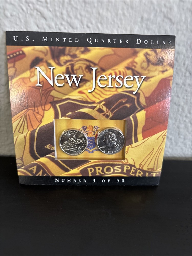 US Minted Quarter Dollar Numbered Set New Sealed