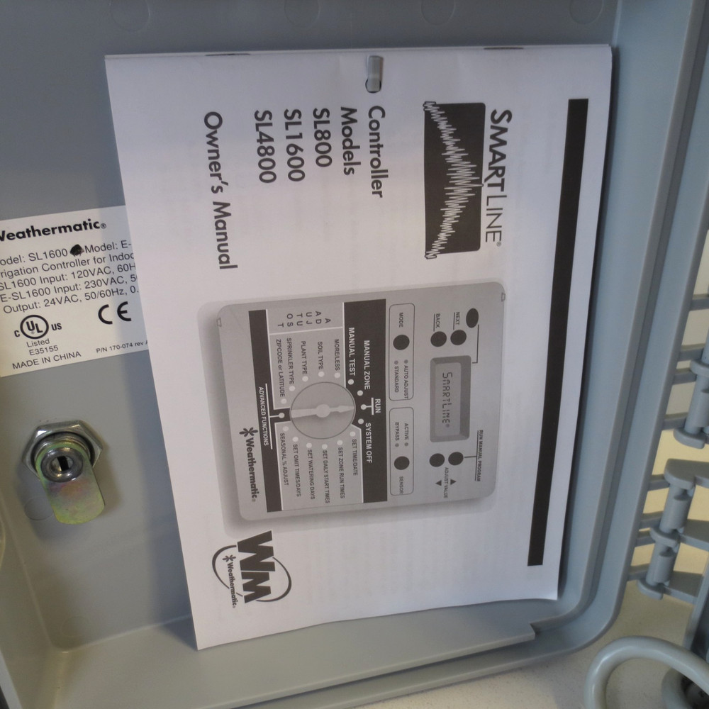 Weathermatic Smartline SL1600 Irrigation Sprinkler Controller Complete