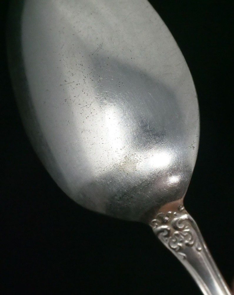 Rogers Newton/Raleigh Teaspoon. NO Monogram. 6" See Note