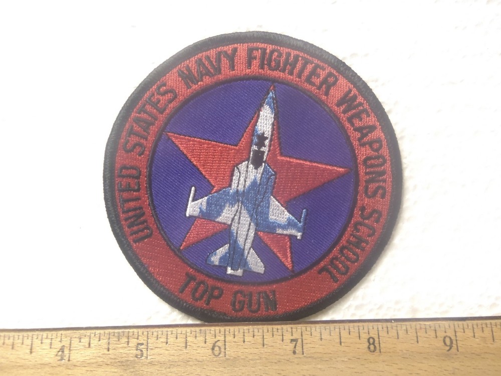 US Navy - Fighter Weapons School Embroidered Patch