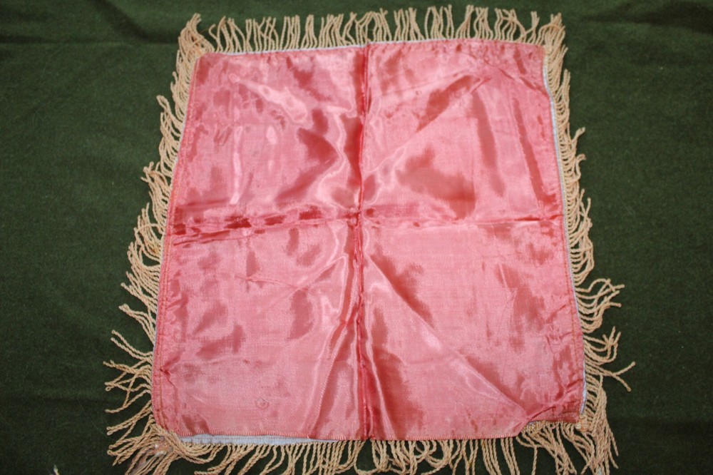 Original Early WW2 U.S. Army "Friendship" Poem Pillow Cover, VG