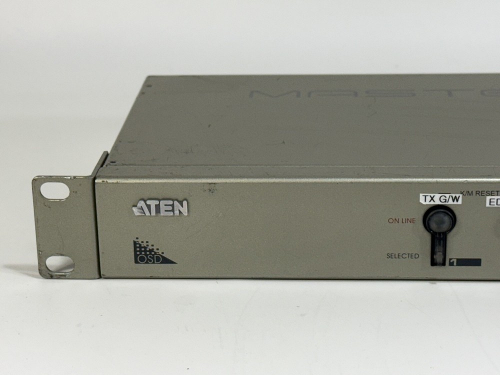Aten Master View Plus ~ 4-Port PS/2 VGA KVM Switch ~ CS-9134 ~ WORKING