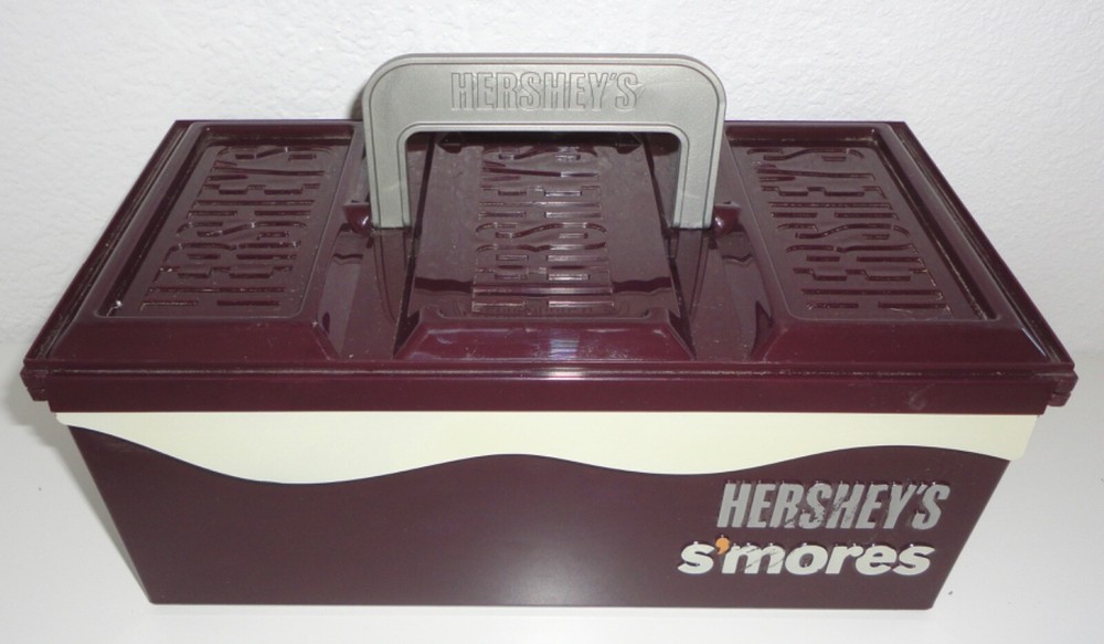 Hershey's S'mores Caddy Carry Case & Organizer Camping Tackle Box w/Insert