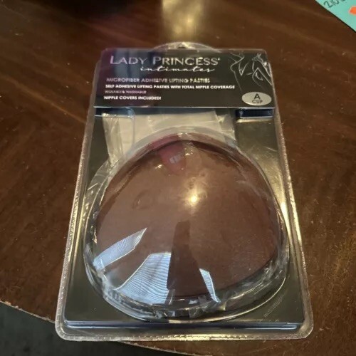 Lady Princess Microfiber Adheive Lifting  Pasties. A Cup Reusable & Washable New