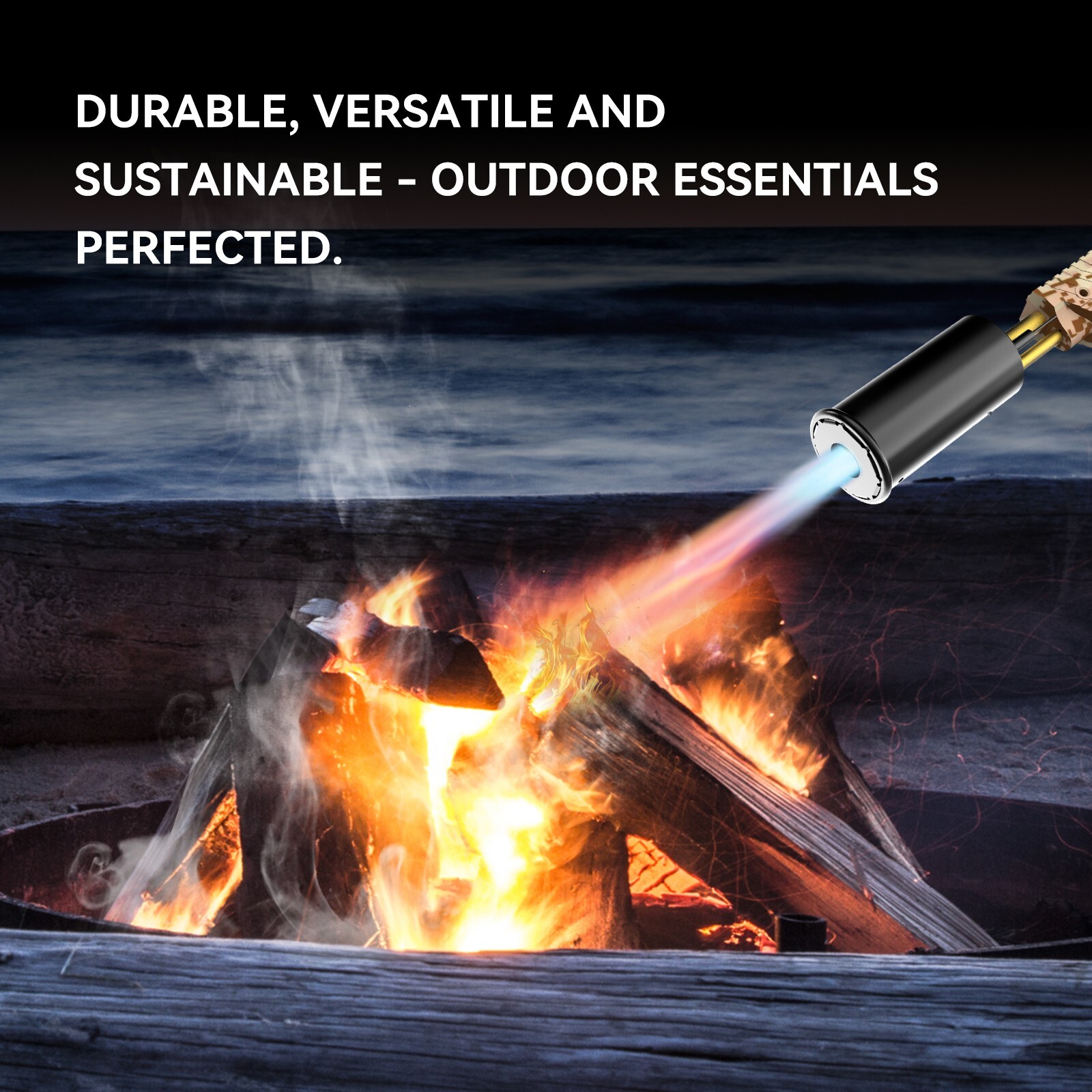 4ALLTECH Propane Cooking Torch Gun Kitchen Blow Torch Flame Thrower Fire Gun