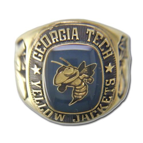 Georgia Tech University Men's Large Classic Ring
