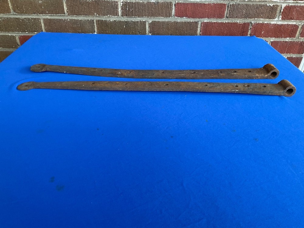 Antique Iron STRAP HINGES 25 1/2" long