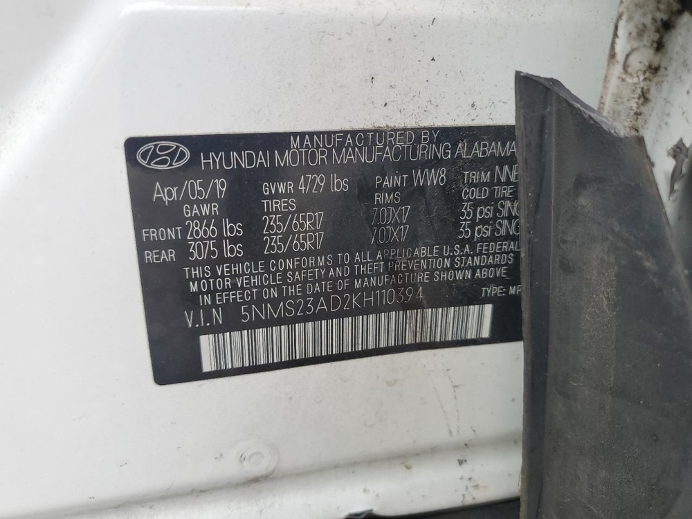 Fuse Box Engine Fits 19-20 SANTA FE 4926681