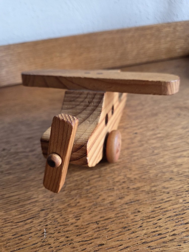 Handmade Wooden Airplane