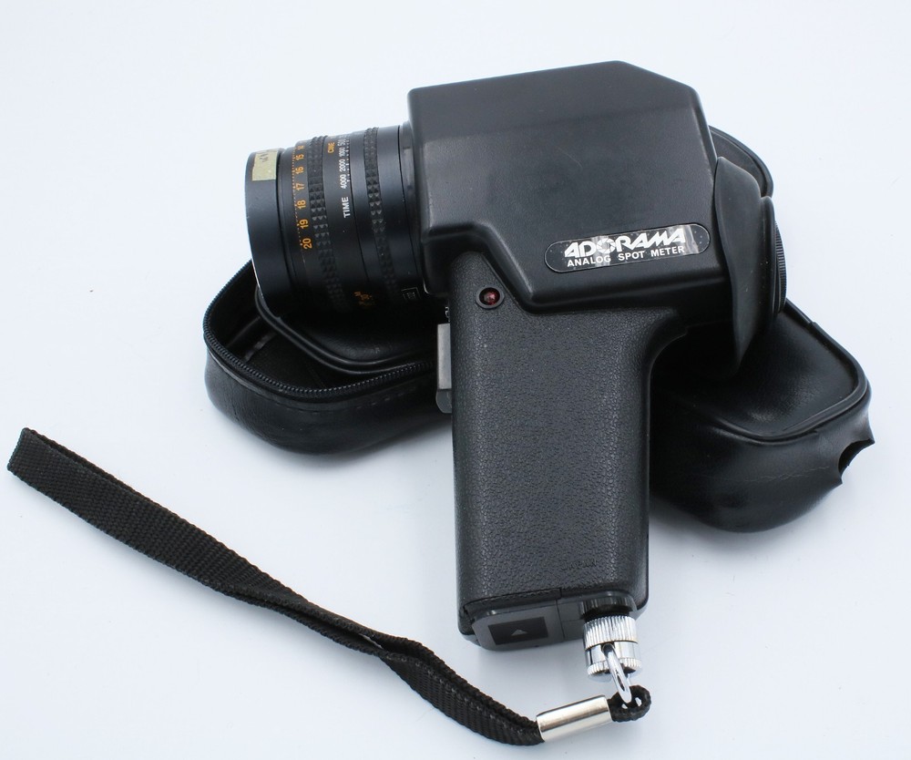 Adorama Analog Spot Meter with Zone System Scale, Case & Wrist Strap