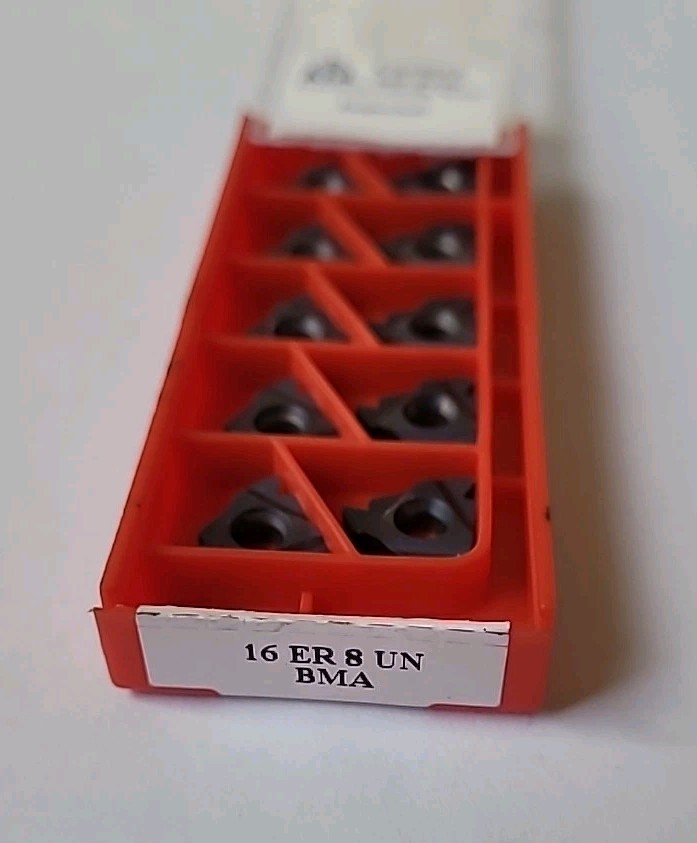 Carmex 16ER 8 UN Laydown Threading Insert Grade BMA (10)