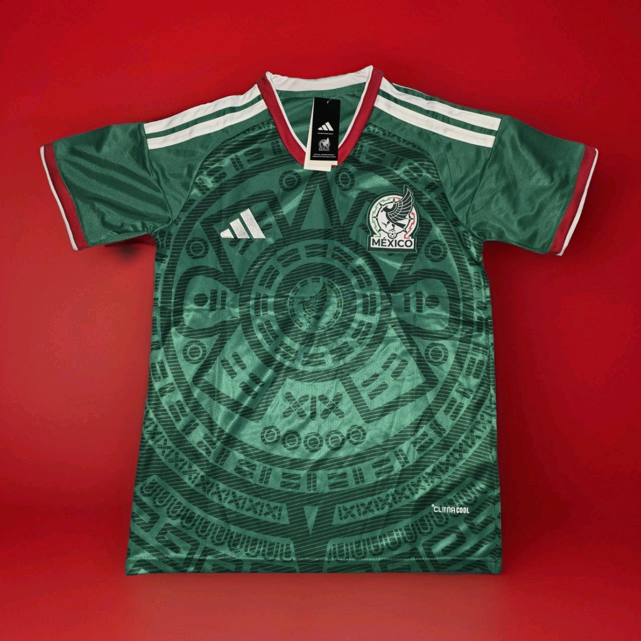 Men's Mexico Home Jersey 2026 Green 3XL