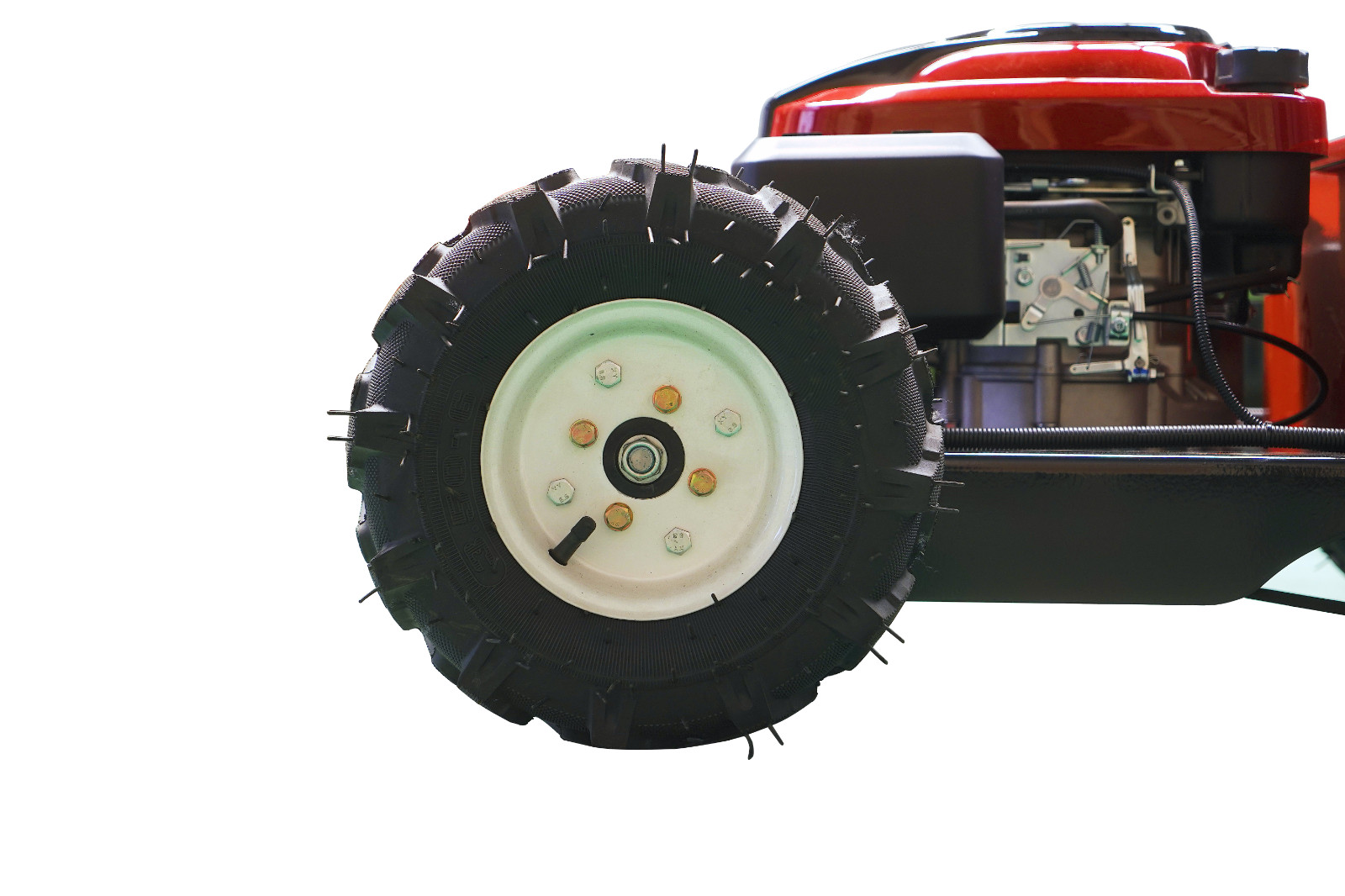 Free delivery remote control lawn mower with adjustable cutting height HW196