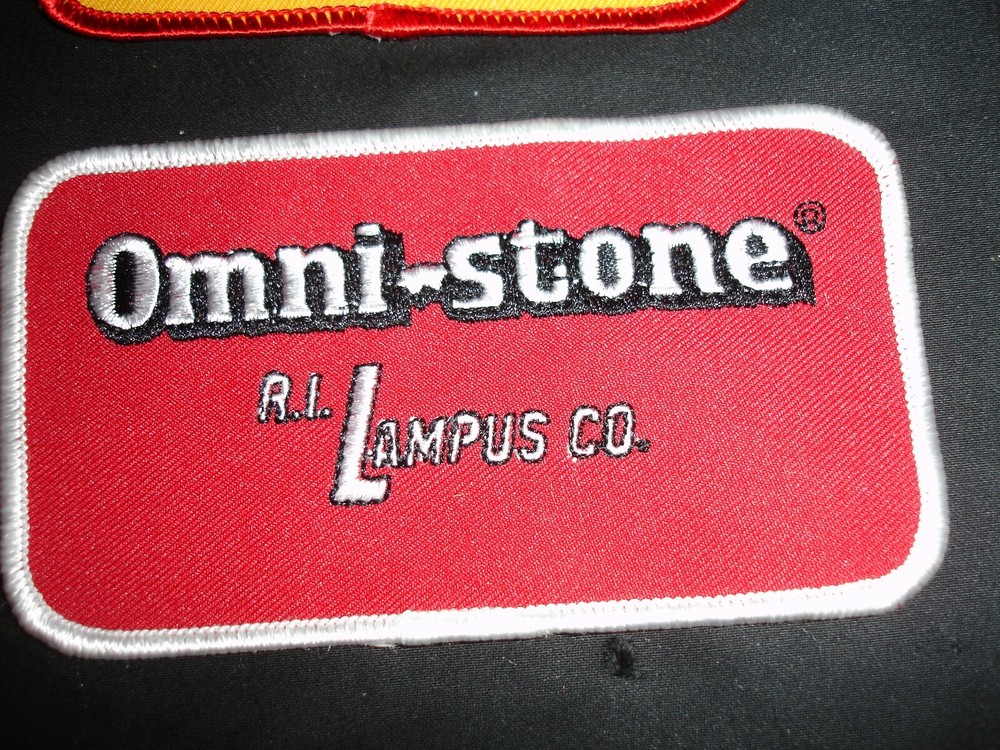 Construction related vintage advertising patch collection