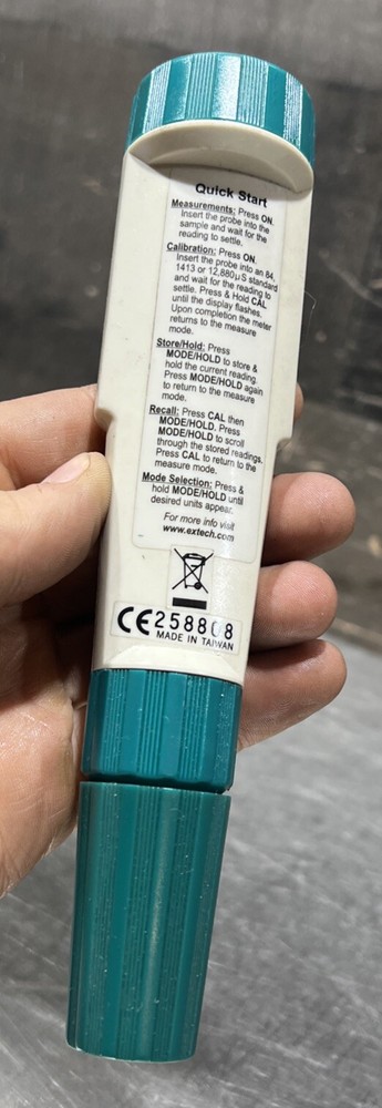 EXTECH ExStik ll EC/TDS/Salinity/Temp Meter EC400 Used Surplus