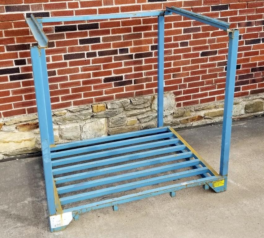 Portable Stack Rack Nestable Nesting Stacking Pallet Stack Warehouse Stacker