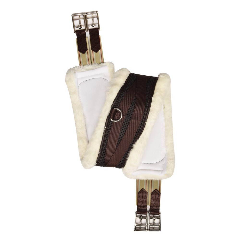 Ovation Coolmax Equalizer All-Purpose Girth - Brown/White - 470053 (Var. Sizes)