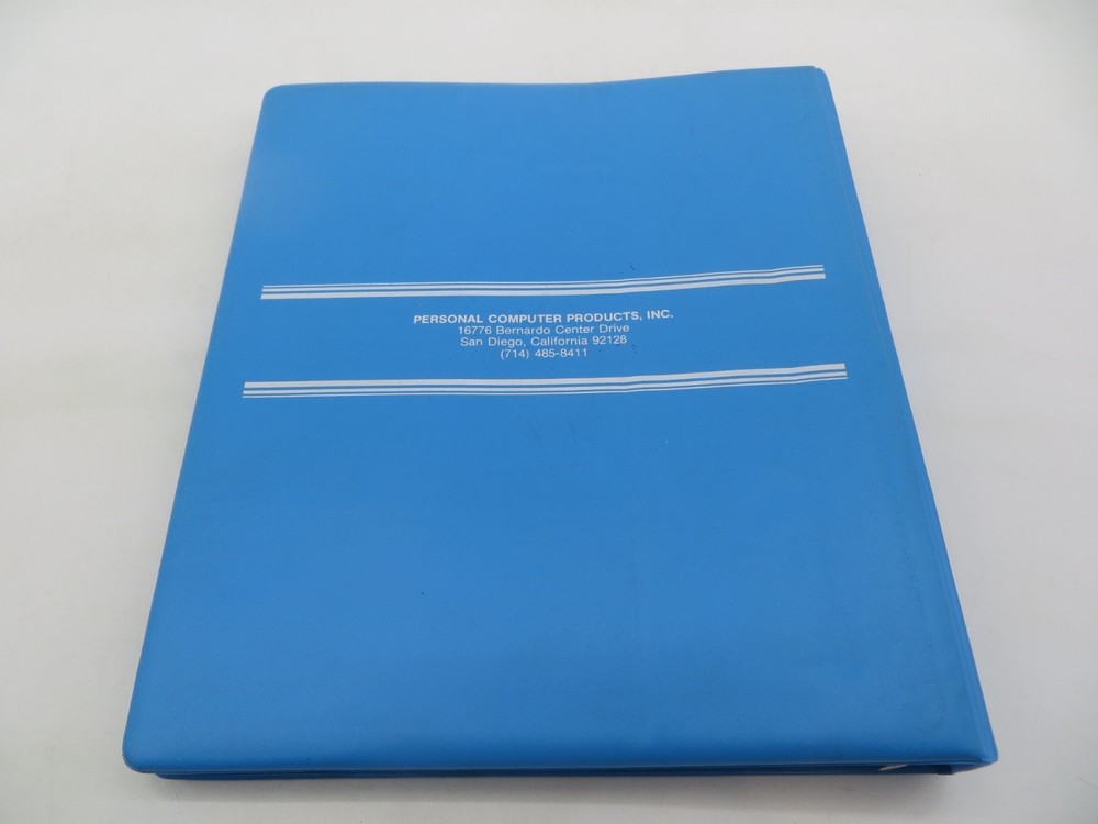 APPLI-CARD PCPI PERSONAL COMPUTER PRODUCTS 5.25" Floppy Disk Version 1.0