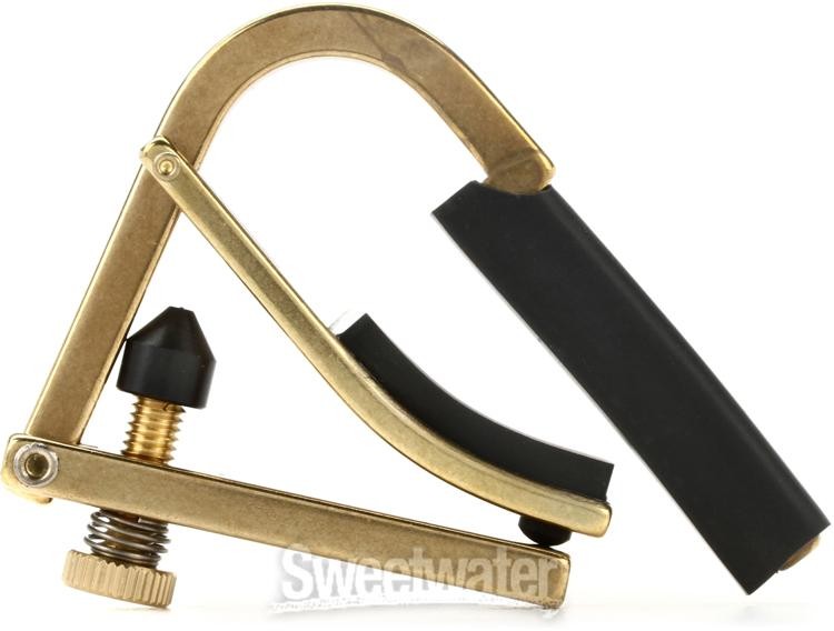 Shubb C8b Partial Capo for Drop-D Tuning - Brass