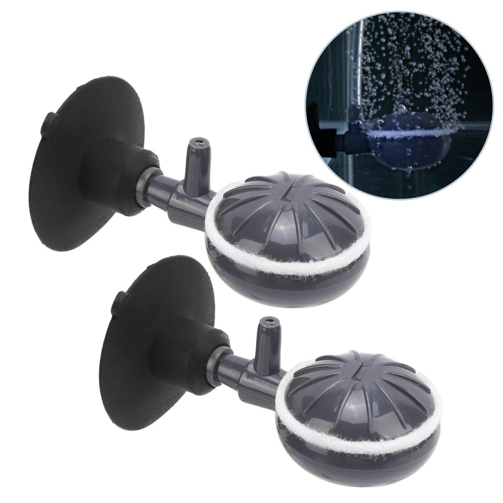 Air Pump Stone Bubble Diffuser with Suction Cups for Hydroponics Aquarium